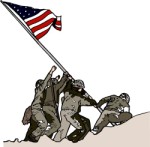 US Marines at Iwo Jima, Travel
