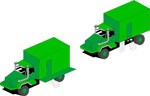 Convoy of trucks, Transport