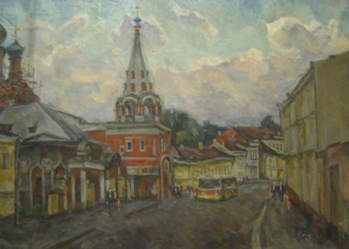 Bolshaya polyanka; Old Moscow. City landscape