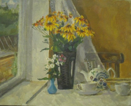 still-life; canvas, oil, 40x50 sm, collection