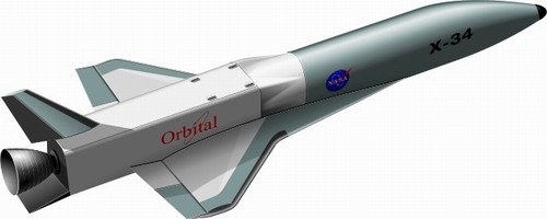 Космос: Многоразовый космический аппарат X-34