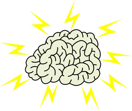 Buzzing brain; Brain, Idea