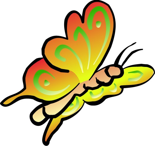 Butterfly; Insect, Flying, Wings, Antennae, Caterpillars
