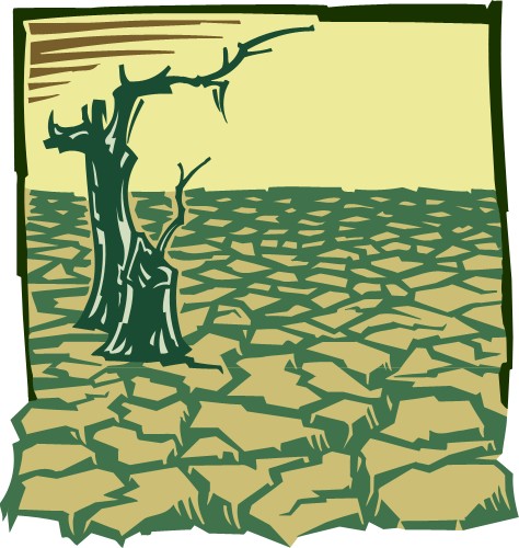 Засуха; Земля, Трещина, Окружающая среда, Мир