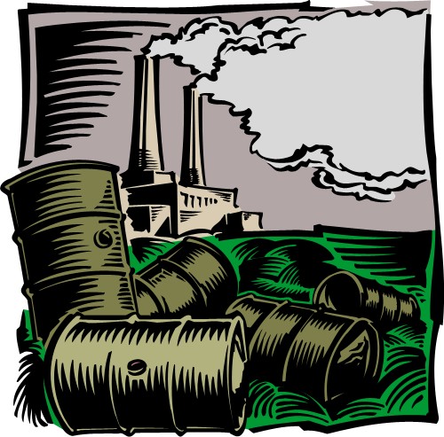Фабрика, загрязняющая окружающую среду; Окружающая среда, Мир, Фабрика, Завод
