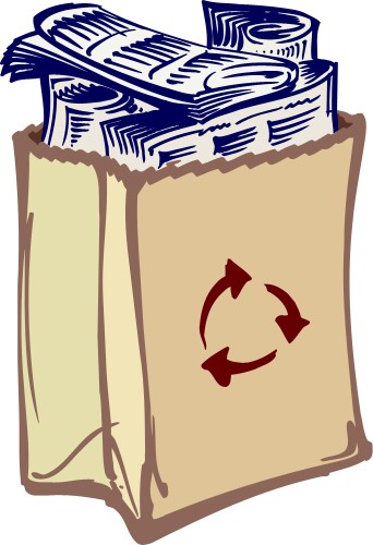 Environm: Recycle Newspaper