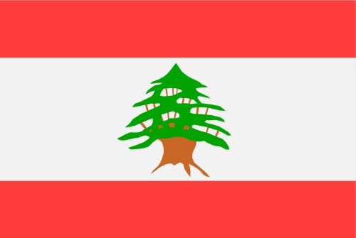 Flags: Lebanon