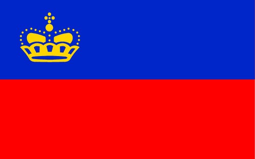 Liechtenstein; Flag