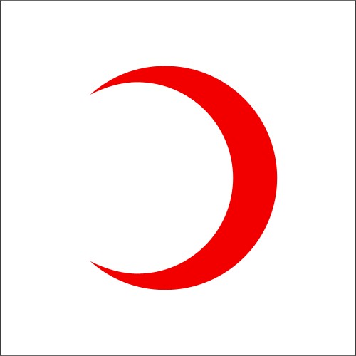 Red Crescent; Flag