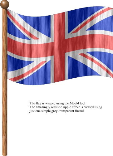 Corel Xara: UK Flag