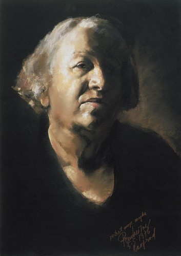 Mother; Pastel, 50x70 cm