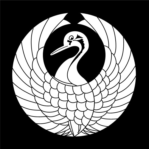 Japanese Crane Crest; Asia