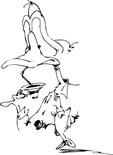 Duck; Duck, Cartoon