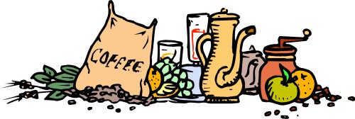 Items of coffee; Food