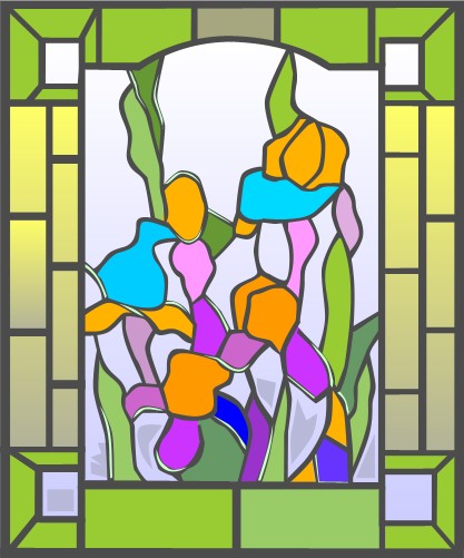 Stained Glass Design; Graphics