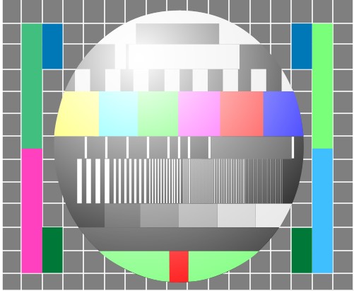 Television test card; Test card