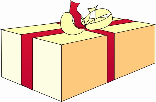 Present; Wrapping, Ribbon, Bow, Xmas, Christmas, Birthday