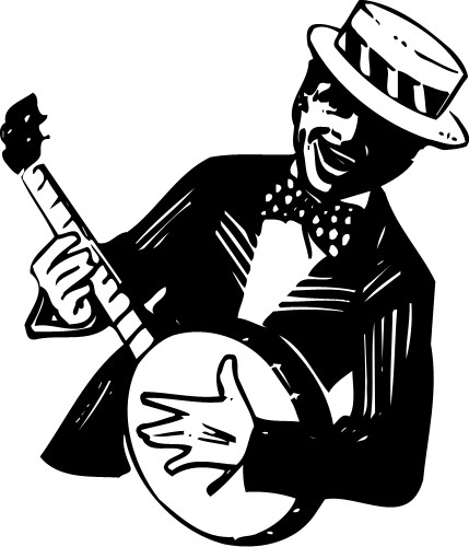 Banjo player; Music, Straw, Hat, Musician, Man