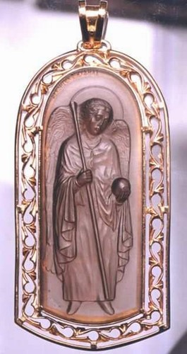 Archangel Mikhail; morion