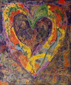 Heart Fantasies; canvas, oil; 120 x 100 cm