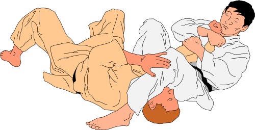 Sport: Judo match