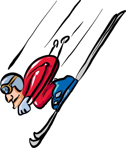 Skier; Ski, Race, Snow, Speed, Sport