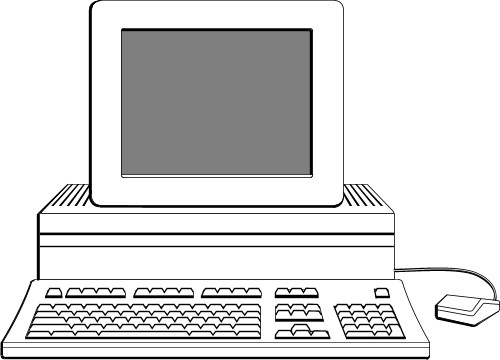 Computer; Mac, Screen, Disc, Drive, CPU, Mouse, Keyboard