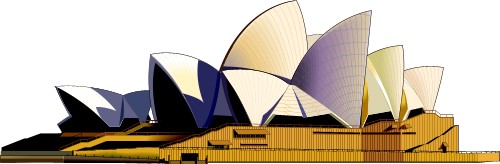Opera House Sydney; Travel, Australia, Totem, Graphics, Opera, House, Sydney