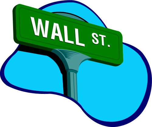 Wall Street sign; Travel