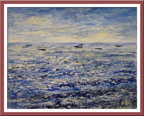 Asov sea; Andrey Smolkin's paintings