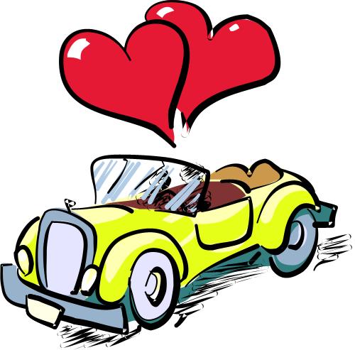 Dream Car; Dream, Car, Love, Cartoon, Automobile, Vehicle, Heart