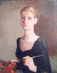 Anastasia Girtschiz. Selfportrait; 