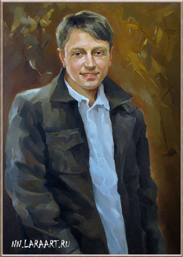 Павел Воронин; Холст/масло. Размер 50х70см. Портрет на заказ