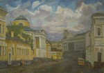 untitled, Old Moscow. City landscape