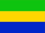 Gabon, Flags