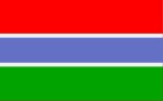 Gambia, Flags