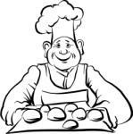 Пекарь с выпечкой, Мультфильмы, просмотров: 5817