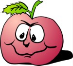Красное яблоко, Продукты питания