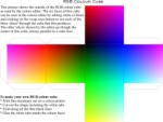 RGB Colour Cube, Graphics