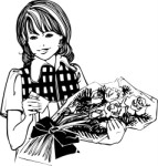 Flower girl, People