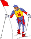 Slalom skier, Sport