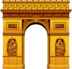 Триумфальная арка в Париже, Путешествие