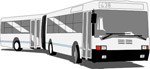 Articulated coach, Transport